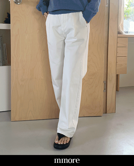 [mmore] cone white pintuck wide pants롱-M/ 숏-S 단독주문시 당일발송