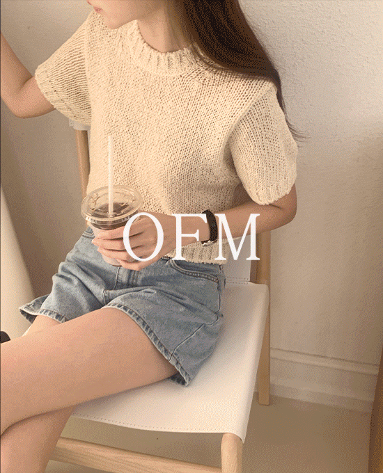 [11주년세일][ofm] 썸머 팝콘 라운드 (knit)